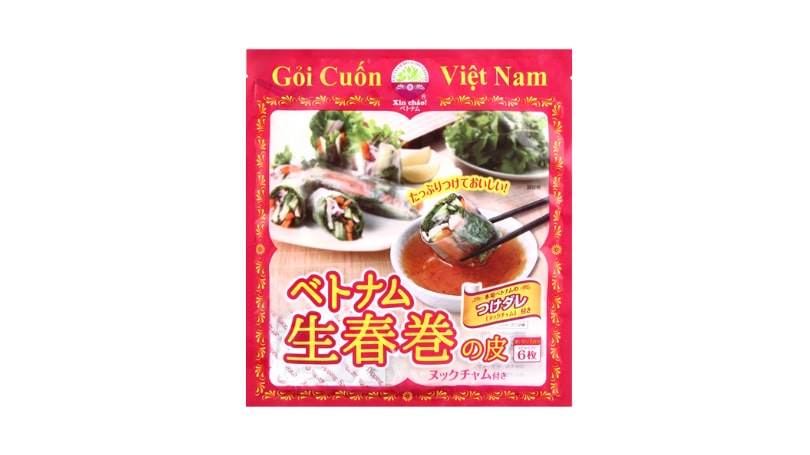 ベトナム生春巻きの皮（ヌックチャム付き）（※販売終了商品）｜商品
