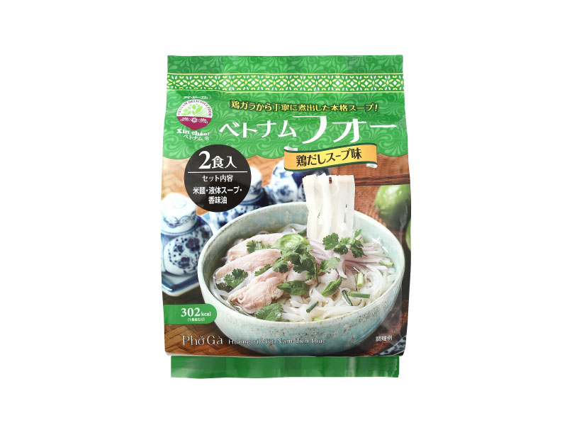 リニューアル商品ベトナムフォー 鶏だしスープ味