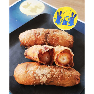 簡単！ライスペーパー お月見パイ