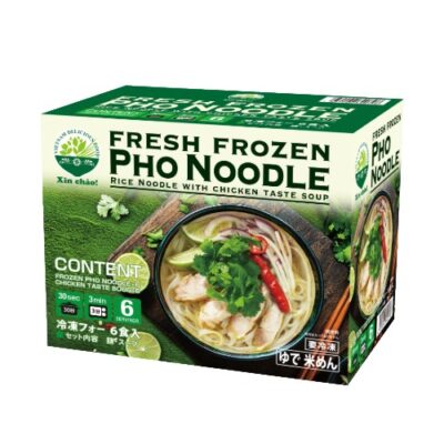 冷凍フォー 鶏だしスープ味 6食入り