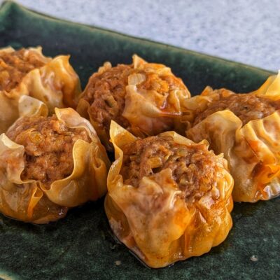 花椒香るピリ辛シュウマイ（韓国マラタンスープを使ったレシピ）